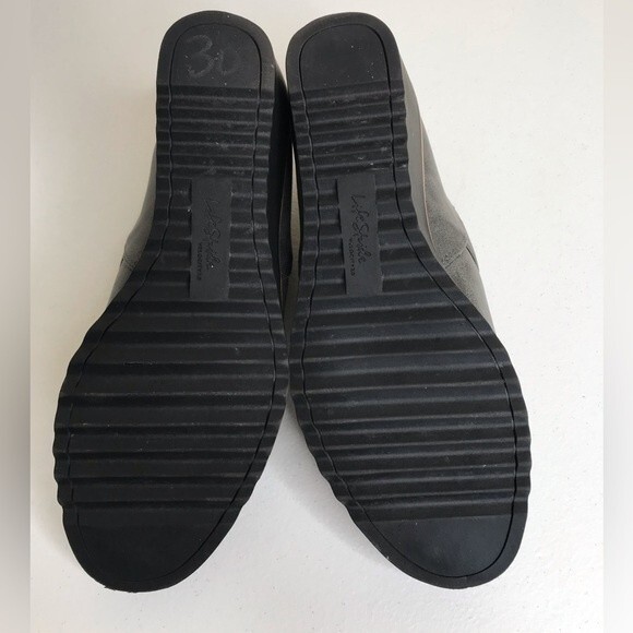 Life Stride Zora Gray Wedge Slip On Velocity 2 Lug Sole Faux Leather Women 8.5 - Picture 10 of 14